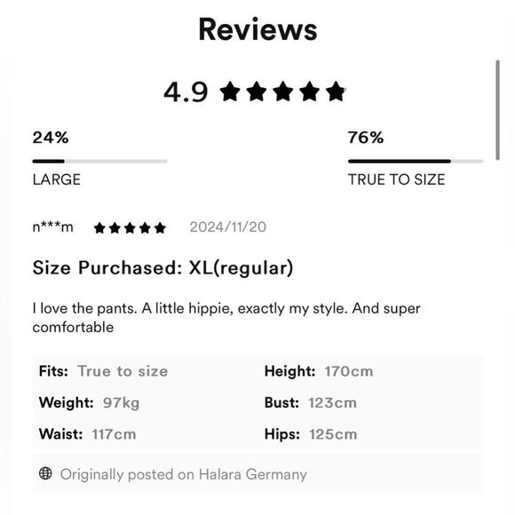 HALARA Women's Wide Leg Jeans in Rich Maroon - Picture 10 of 16